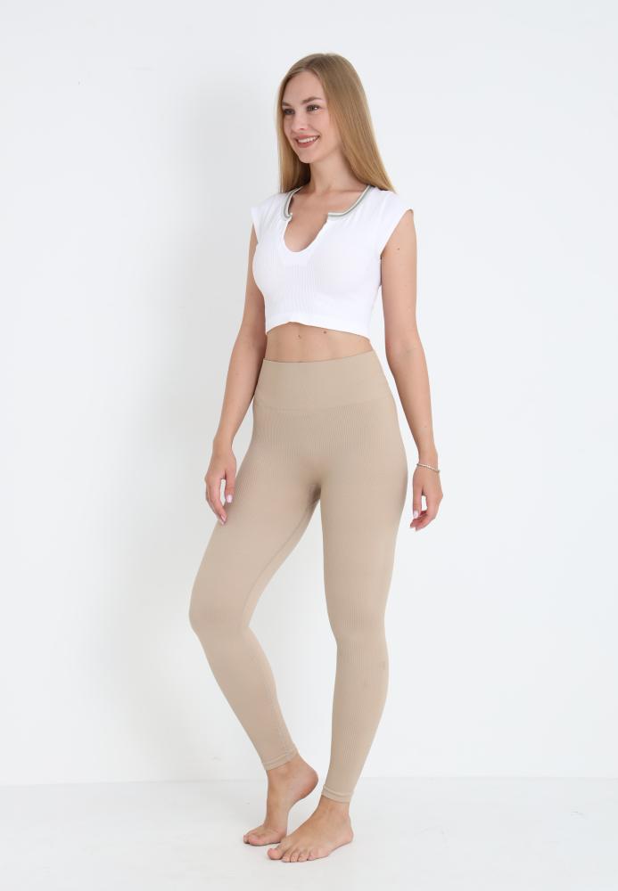 Crop Tricou Damă cu Mânecă Scurtă ,Culoarea Alb,Engros